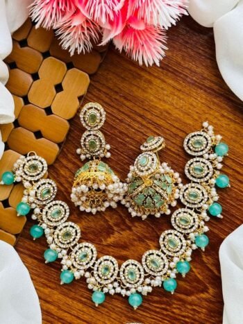 *Zircon and Stones Necklace Set*